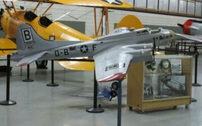 B-17 Flying Fortress Model at the Museum