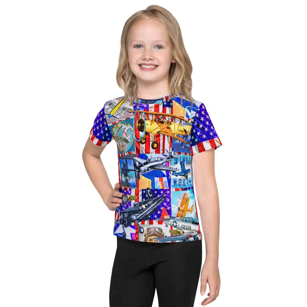 WOTN All-over-print kids t-shirt | Wings of the North