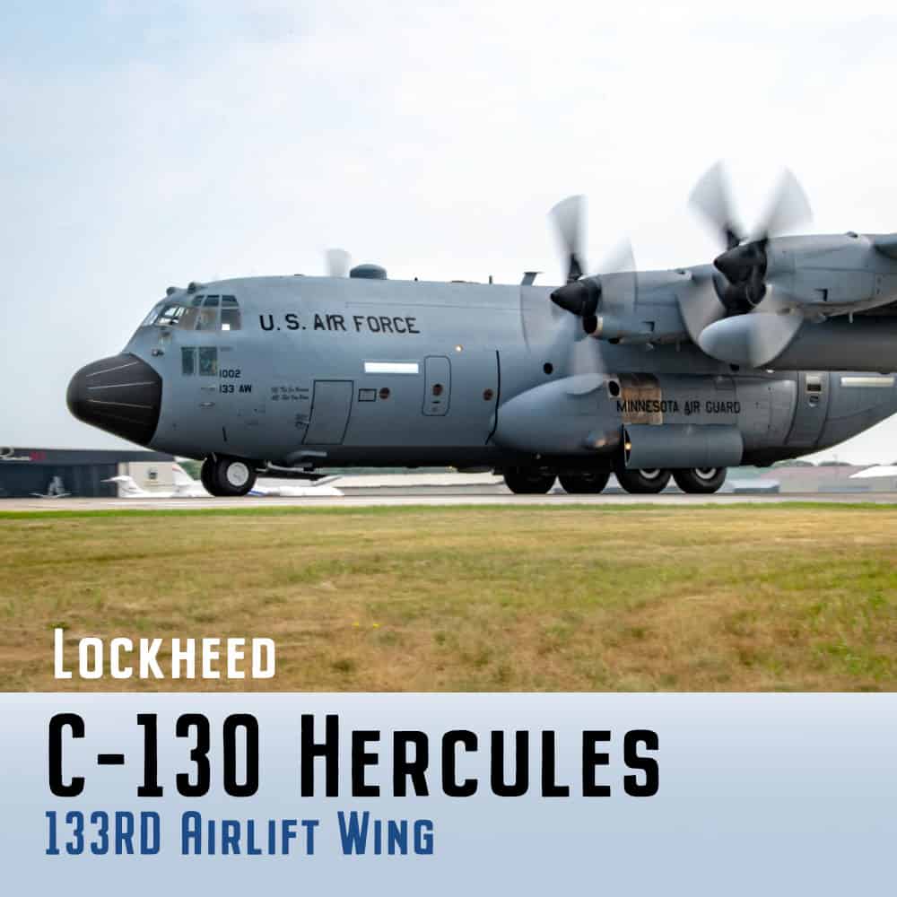 Minnesota Air Guard 133rd Air Wing Lockheed C-130 Hercules