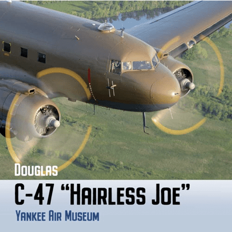 C-47 Hairless Joe offering rides to attendees of AirExpo2022